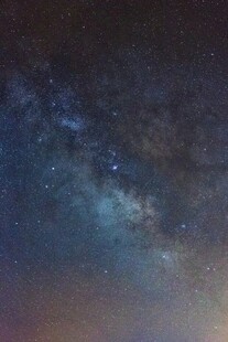璀璨星空银河壮丽美景