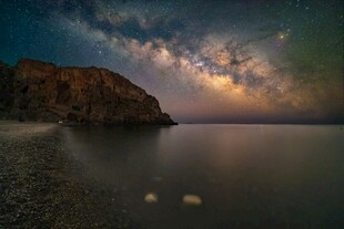 海边黄昏美景