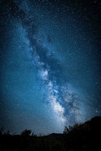 璀璨星空下的壮丽银河