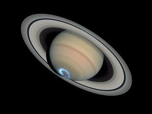 美丽土星环与行星特写
