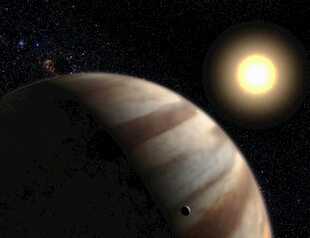 太空中的行星与恒星景观