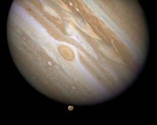 木星特写及卫星
