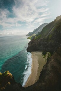 碧海青山沙滩