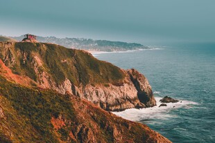 海岸壮丽风光