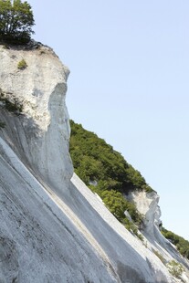 白色悬崖景观
