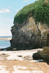 海边岩石景观