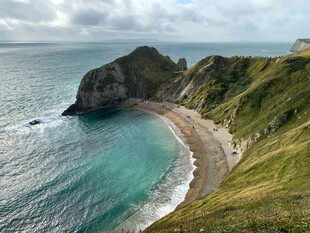 英国杜德尔门美丽海岸风光