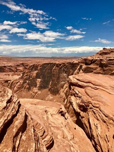 壮丽峡谷风光