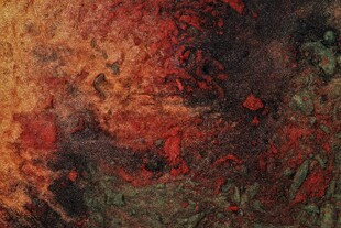 抽象红色纹理艺术画作