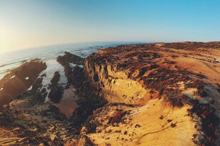 壮丽海岸地貌景观