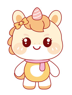 萌萌的萌马驹设计