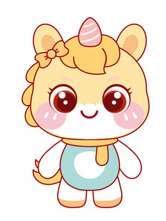 萌萌的萌马驹图片