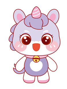 好看的马宝宝插画