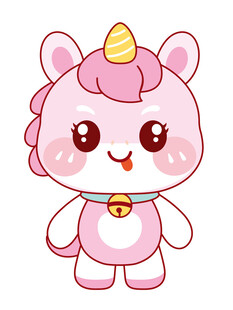 好看的小马插画