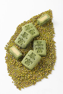 平安暴富绿豆茶糕