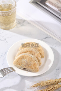 全麦紫薯芋泥饼
