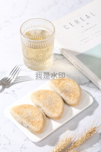 全麦紫薯芋泥饼