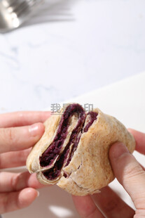 全麦紫薯芋泥饼
