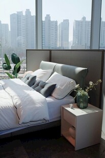 现代简约风卧室室内景致