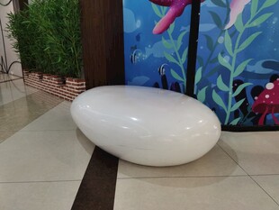 玻璃钢休息凳