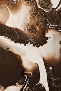 抽象水墨纹理艺术画面