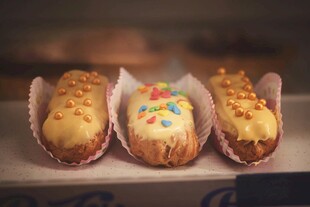 美味纸杯蛋糕展示
