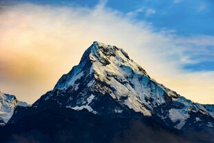 壮丽雪山美景