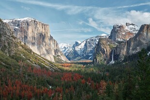 壮丽山谷自然风光美景