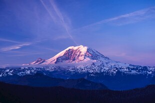 壮丽雪山美景