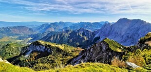 壮丽山景展现自然之美