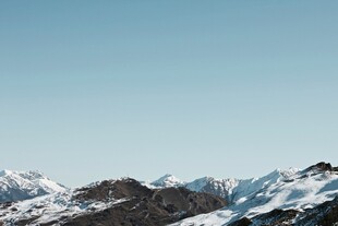 壮丽雪山美景