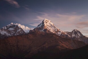 壮丽雪山美景