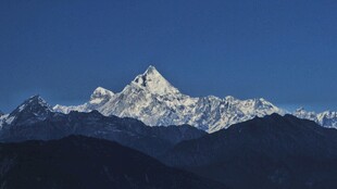 壮丽雪山美景