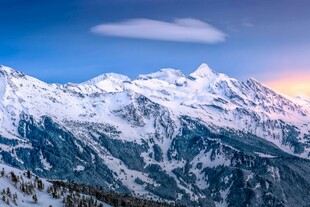 壮丽雪山美景