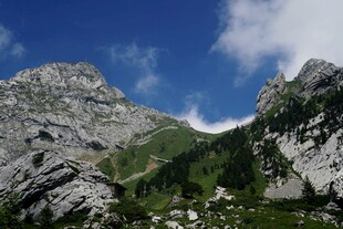壮丽高山美景