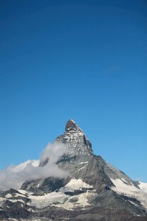马特洪峰壮丽雪景