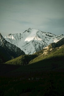 壮丽雪山风光