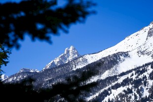 雪山美景