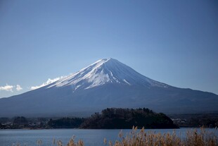 富士山湖畔美景