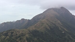 云雾缭绕的壮美山峰