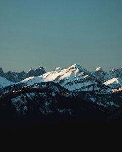 壮丽雪山美景