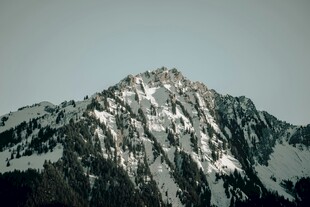 雪山壮丽景致