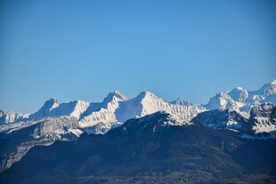 壮丽雪山美景