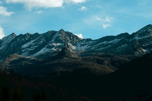 壮丽雪山美景