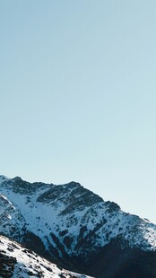 雪山美景