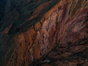 壮丽山景纹理