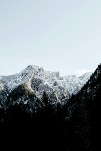 雪山壮丽景致