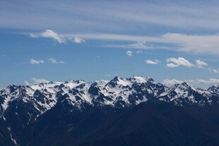 壮丽雪山美景