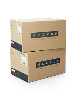 双纸箱模型展示样机