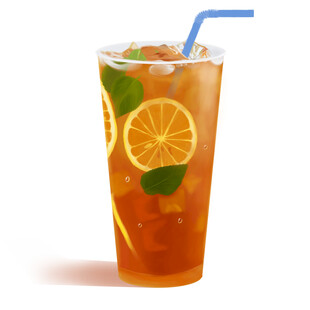 冰爽柠檬薄荷茶